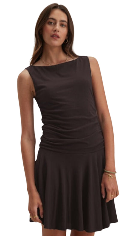 A-Line Sleeveless Dress