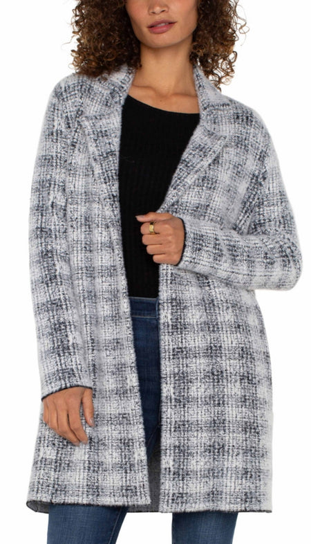 Dotty Grid Zip Jacket