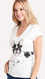 B&W Bulldog T-Shirt