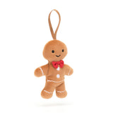 Festive folly gingerbread fred Ornament