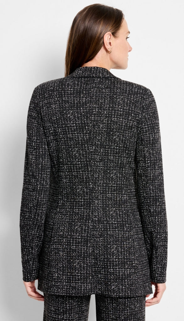 Dotty Grid Zip Jacket