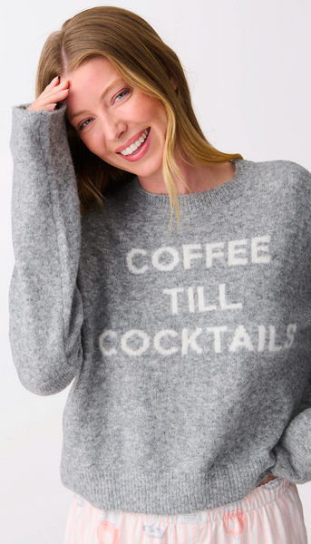 Coffee Till Cocktails Sweater