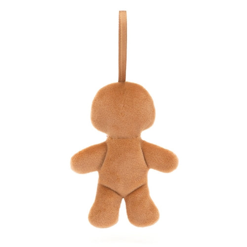 Festive folly gingerbread fred Ornament