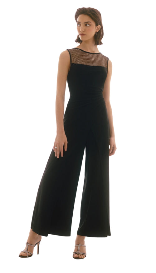 Sleeveless Culotte Jumpsuit