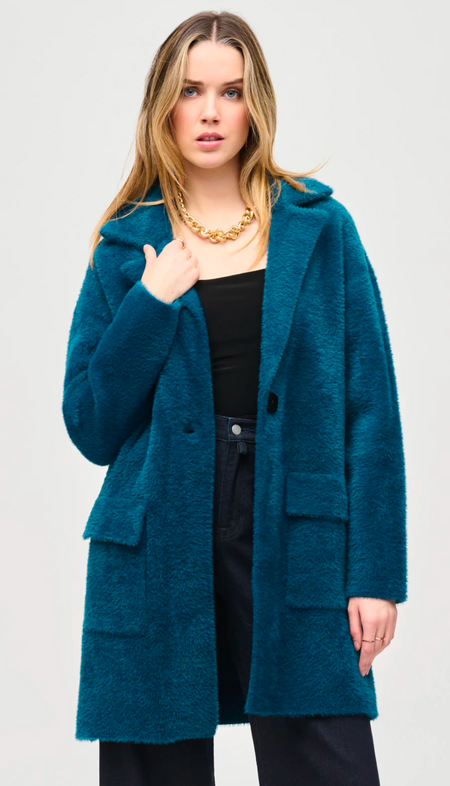 Reversible Faux Fur Coat