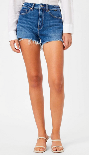 Rosie High Rise 90's Short - MB Recycled Blue