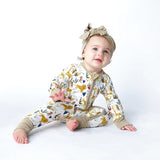 Jungle Friends Footie Pajama 6-12M