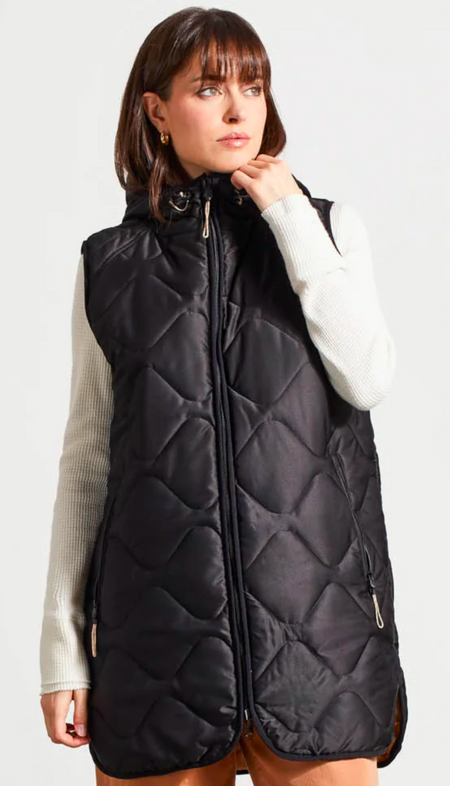 Quilted Snapped Front Shacket