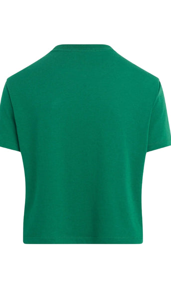 Cropped Collegiate Tee