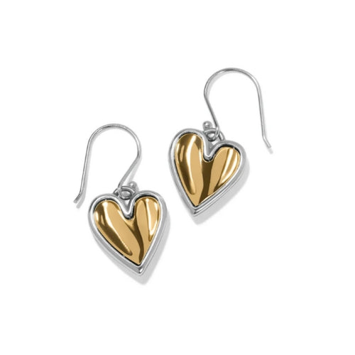 Cascade Heart Rev French Wire Earrings