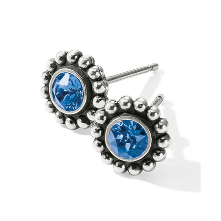 Sparkle Square Mini Post Earrings