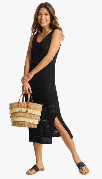 Crochet Midi Dress