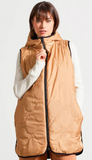 Reversible Hooded Puffer Vest