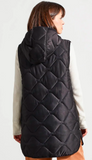 Reversible Hooded Puffer Vest