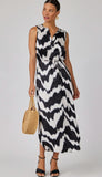 Sleeveless Belted Maxi Dress