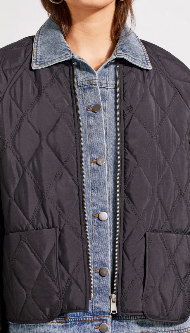 Fooler Bomber Quilted Jacket