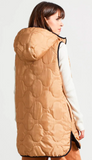 Reversible Hooded Puffer Vest