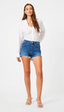 Rosie High Rise 90's Short - MB Recycled Blue