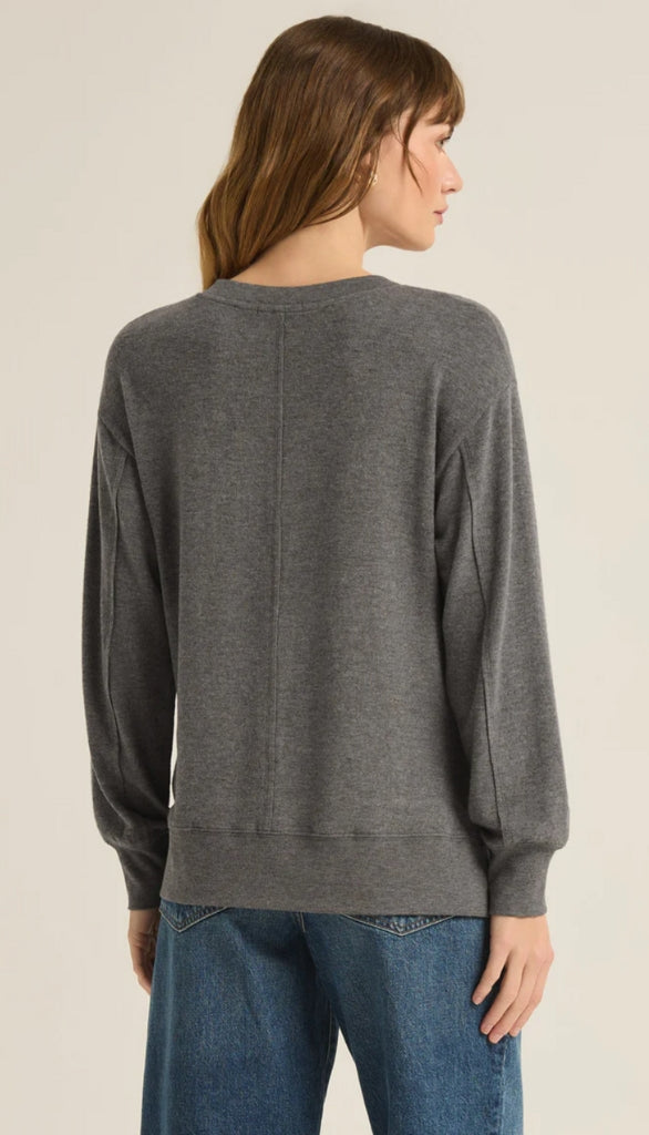 Wilder Cloud V-Neck Long Sleeve Top