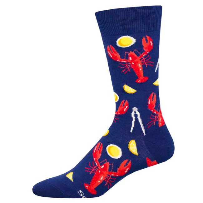 Lobster Dinner Socks