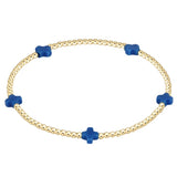 Signature Cross-Cobalt, 2Mm Bead