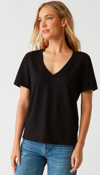 Daria Classic V Neck Tee