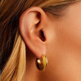 Paseo Arc Hoop Earrings