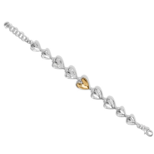 Cascade Heart Bracelet