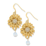 Daisy Dee Gold French Wire Earrings