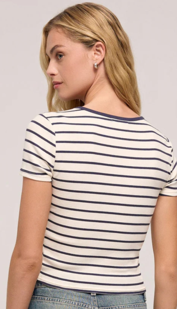 Saxton Striped Tee