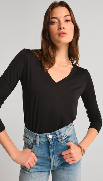 Sammie V Neck Long Sleeve Top