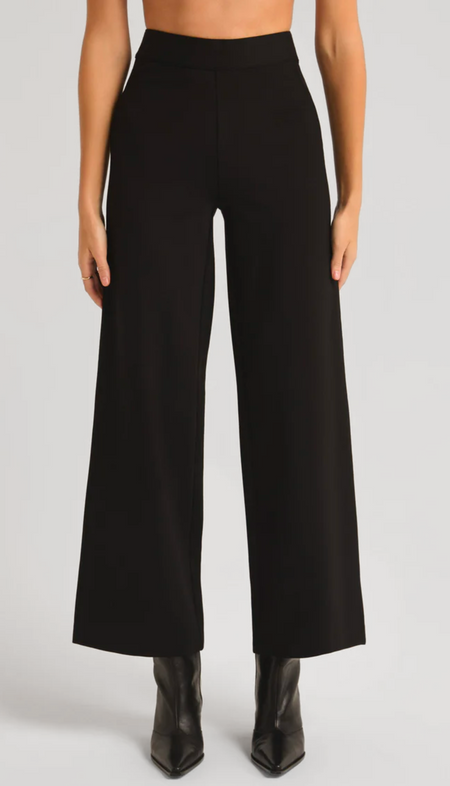 Flatten It Pull On Palazzo Ankle Pants