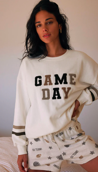 Oversized Game Day Sweatshirt