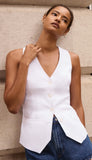 The Jones Linen Vest