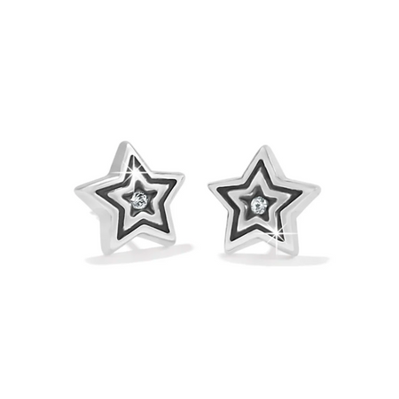 Sparkle Square Mini Post Earrings