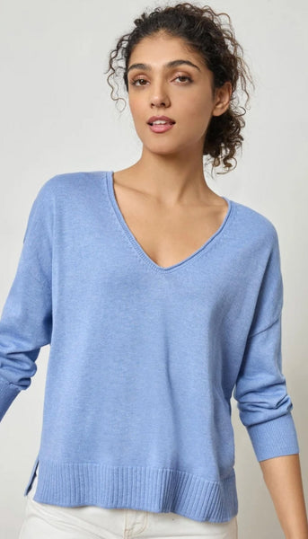 3/4 Slv Drop Shoulder Sweater