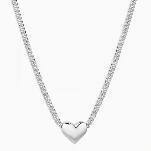 Lou Heart Charm Necklace