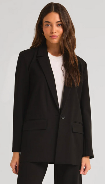 Do It All Relaxed Blazer - Black