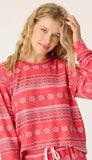 Long Sleeve Top - Snowflake Kiss