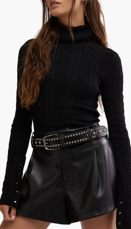 Sequin Boatneck Top