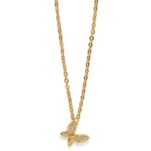 Enchanting Butterfly Gold Necklace