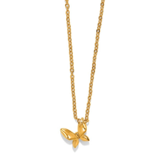 Enchanting Butterfly Gold Necklace