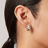 Tome Hoops-Small Silver