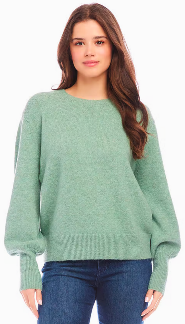 Blouson Sleeve Sweater