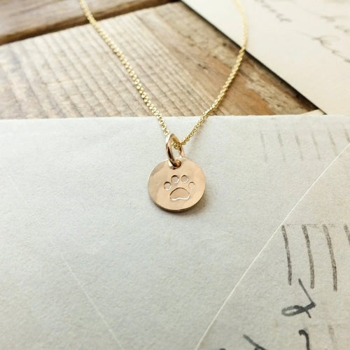 Paw Print Necklace