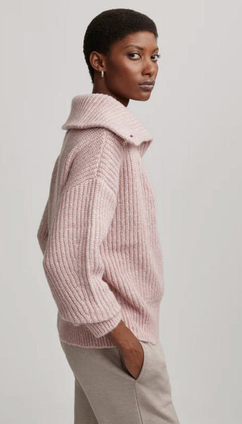 Peverel Button Placket Knit Sweater