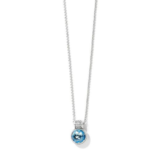 Meridian Aurora Petite Aqua Necklace