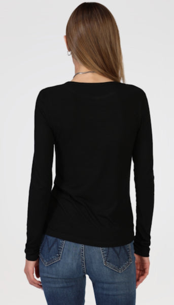 Long Sleeve Modern Rib Crew