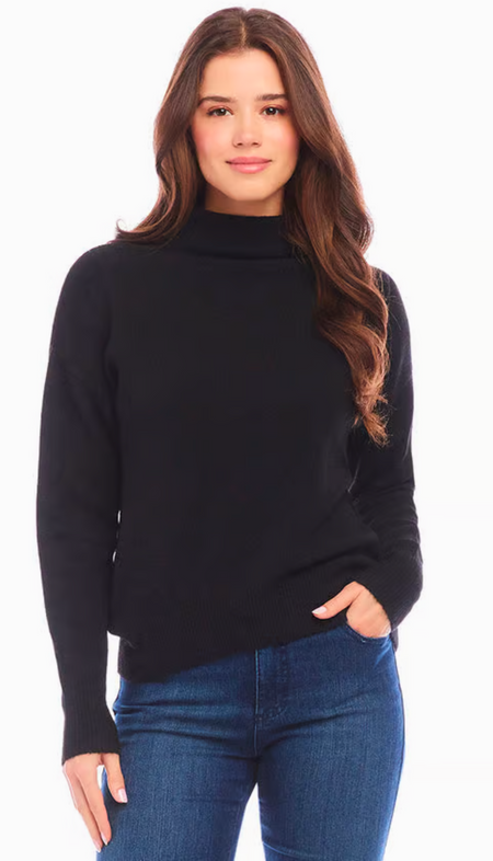 Long Sleeve Crew Neck Colorblock Sweater