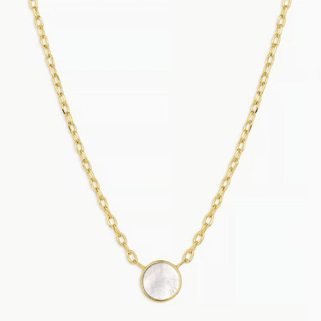 Meridian Geo Round Mini Necklace